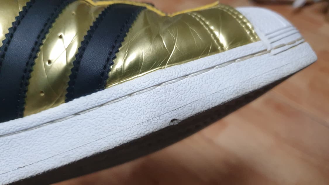 아디다스 슈퍼스타 골드블랙 265 상품이미지6