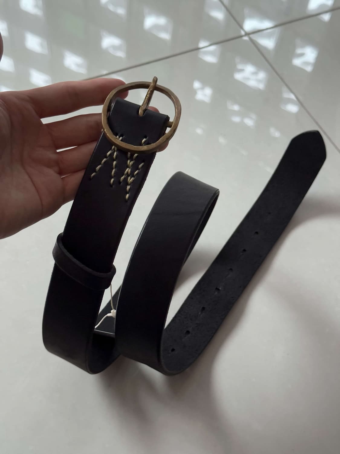 last one/  leather belt 상품이미지1