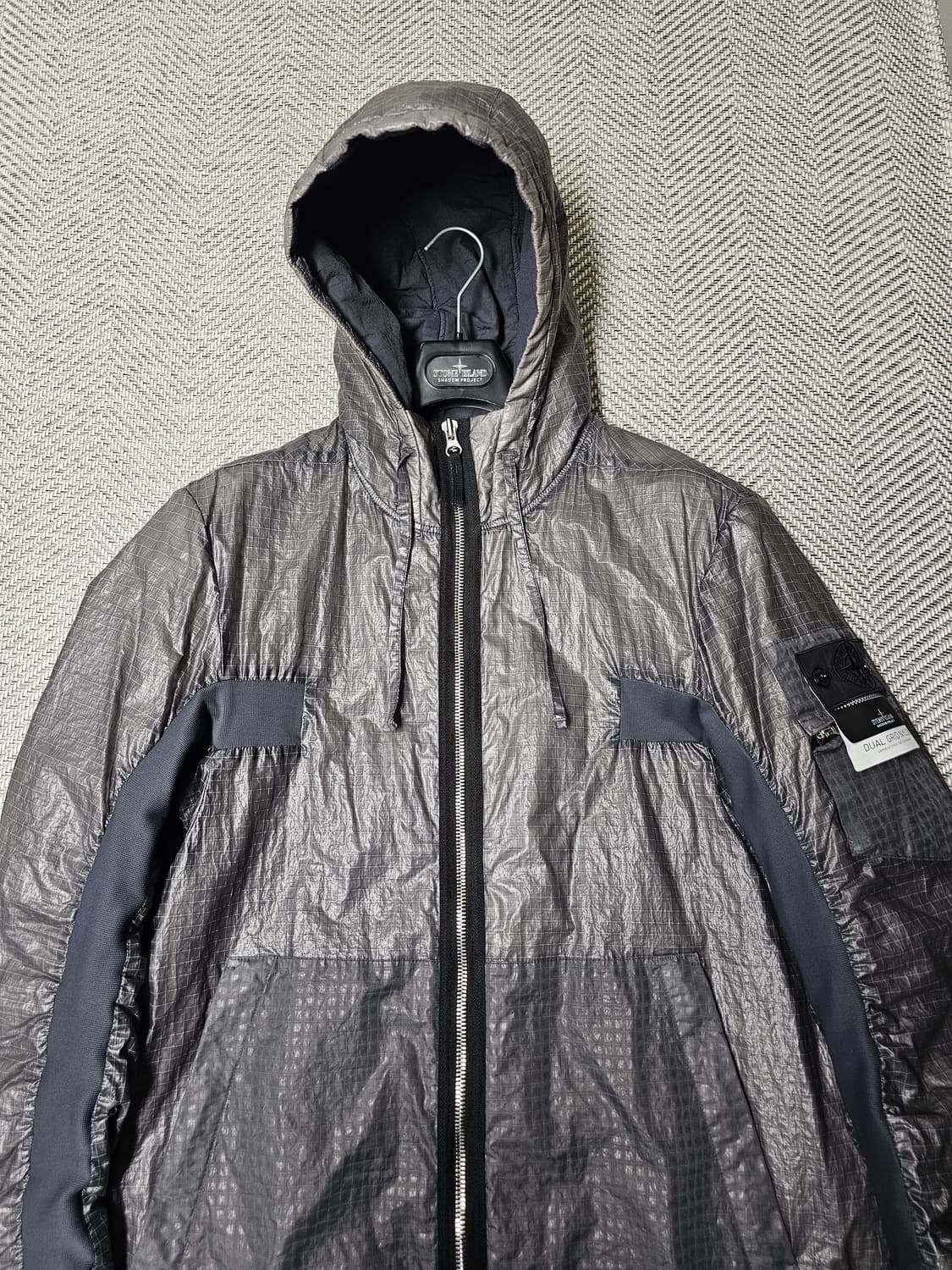 스톤아일랜드 쉐도우프로젝트 DUAL GRID NYLON 자켓 상품이미지8