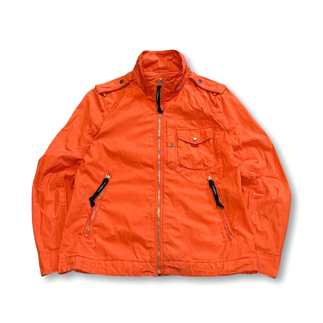 C.P. company 오렌지 고글 후드 오버셔츠 재킷(후드x) 상품이미지1