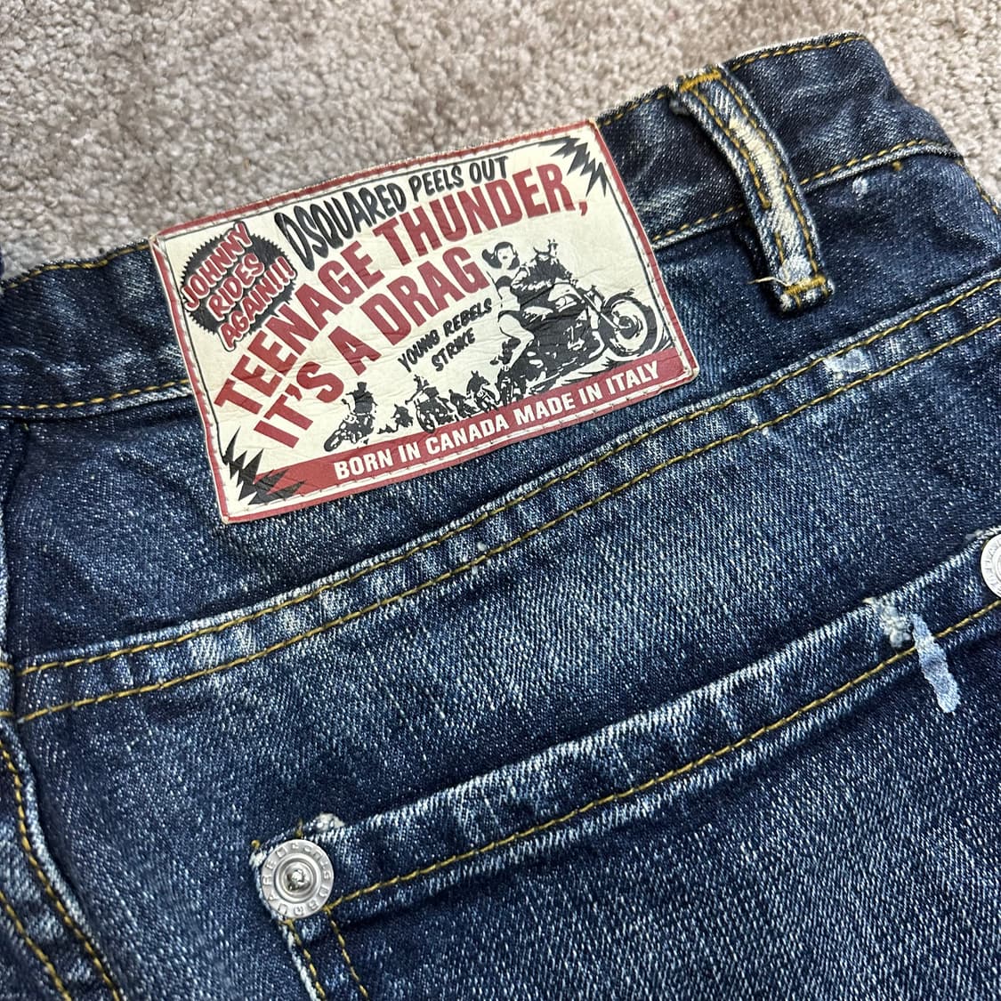 디스퀘어드2 워싱 데님(33) 상품이미지2