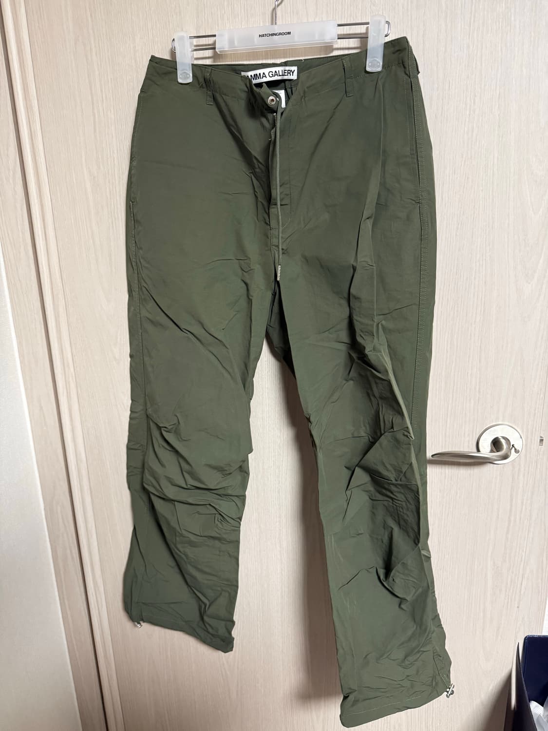 감마갤러리 나일론 팬츠 s (블랙+카키 일괄판매) 상품이미지2