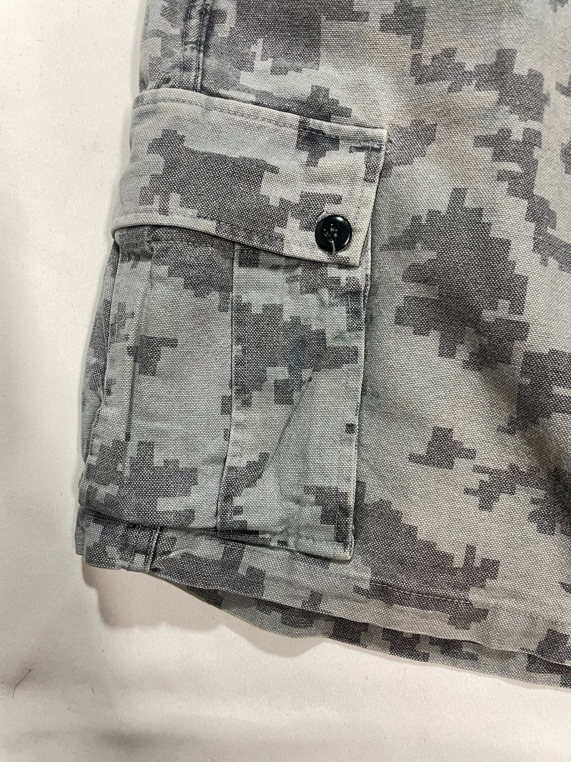 90’s USA made 올드 스투시 카모 카고 쇼츠 상품이미지5