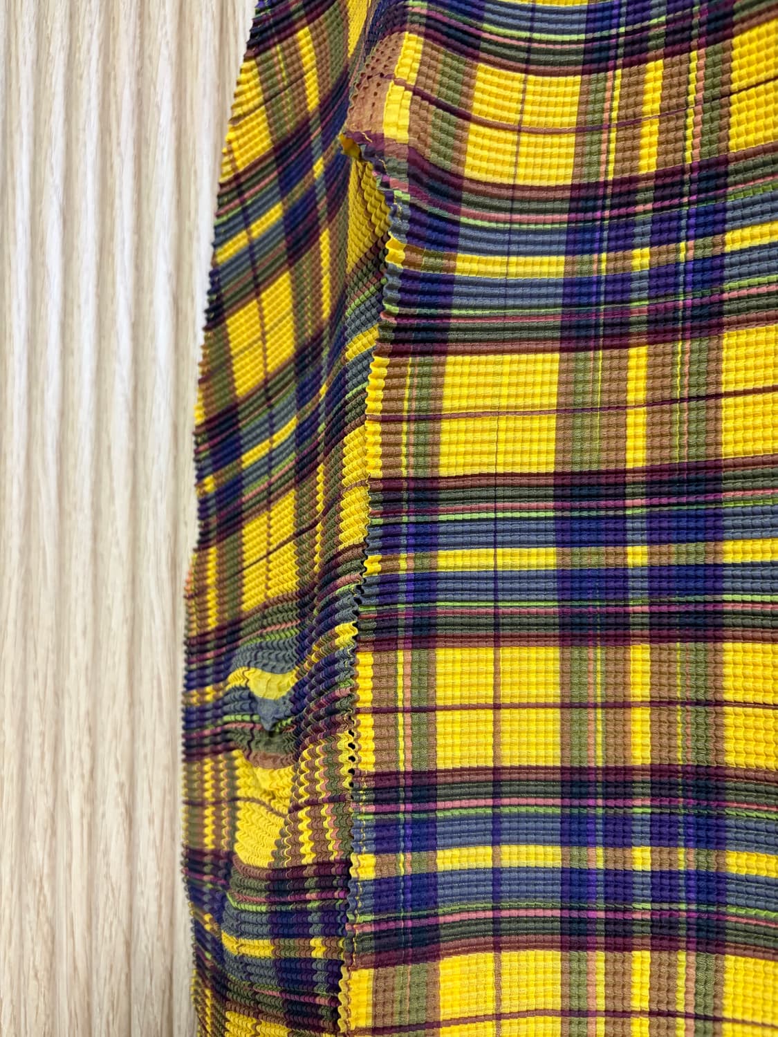 이세이미야케 미 체크 블라우스 상품이미지7