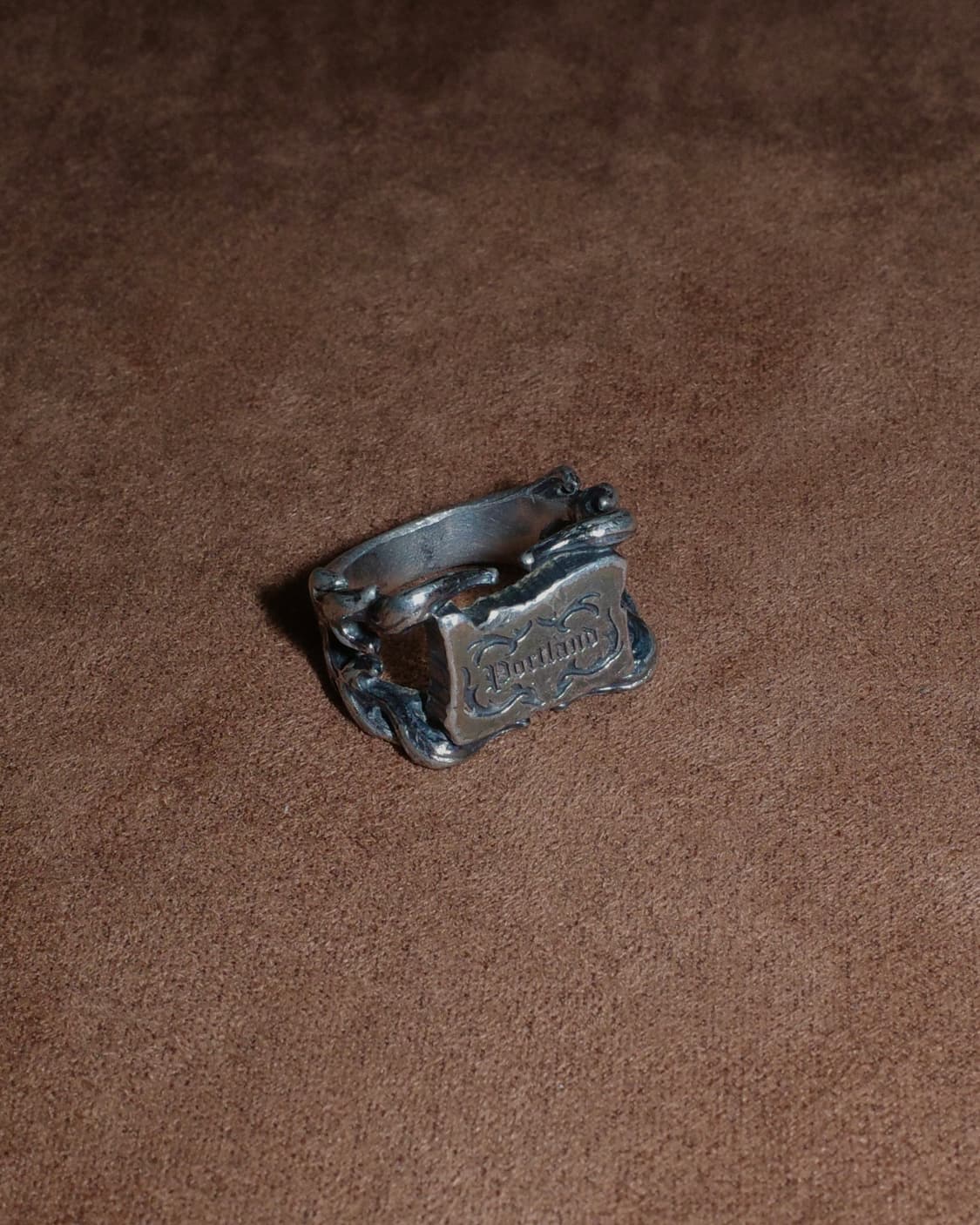 넘버나인 x 매지컬디자인 실버 링 상품이미지1