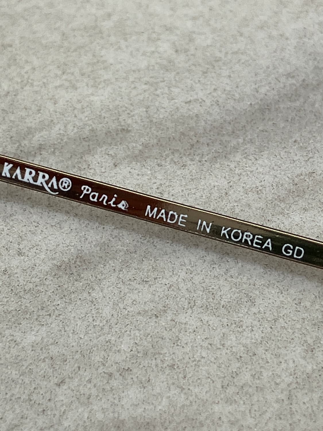 카라 KARRA 골드 소프트 스퀘어 메탈테 안경85 상품이미지7