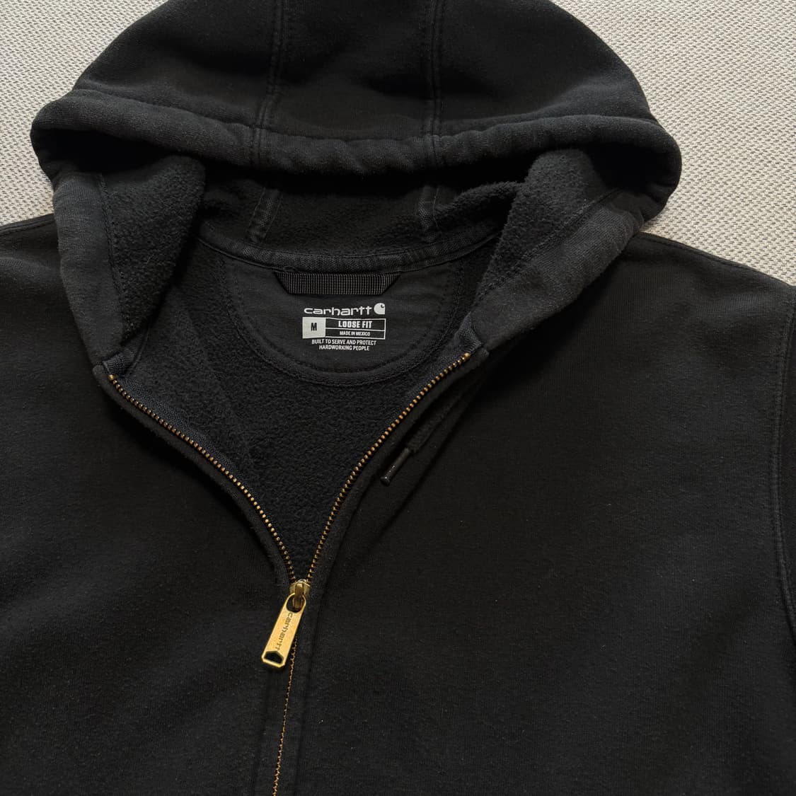칼하트 루즈핏 후드집업 상품이미지4