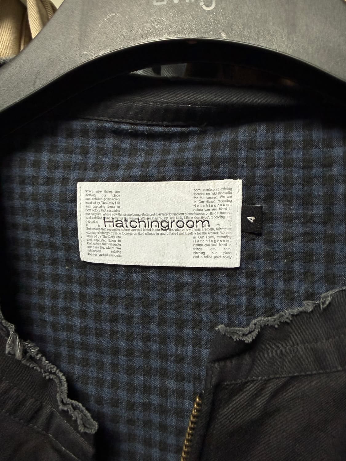 해칭룸 플라이트 자켓 블랙 4 사이즈 상품이미지2