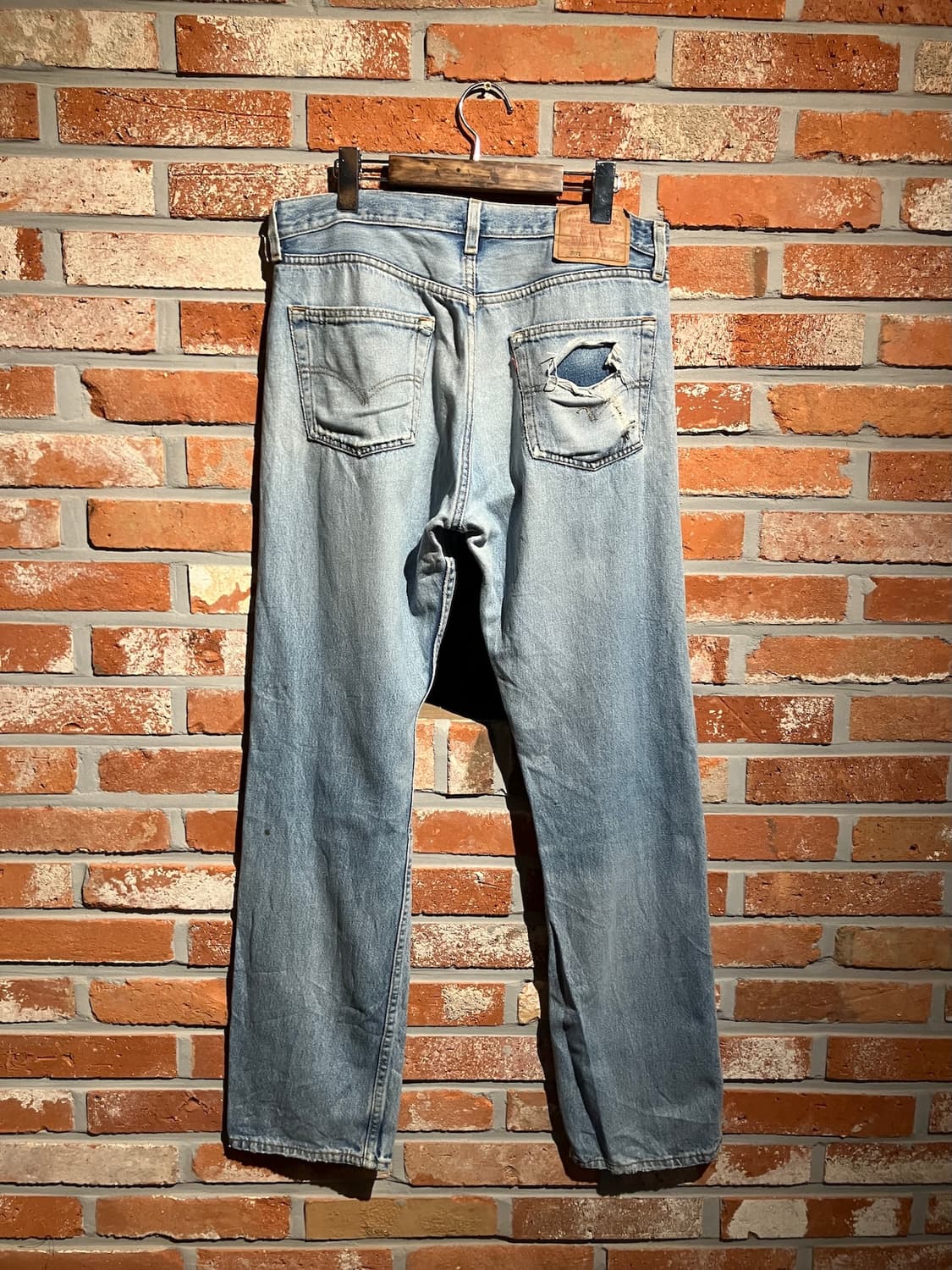 90s USA 빈티지 리바이스 501 데님 팬츠 상품이미지5