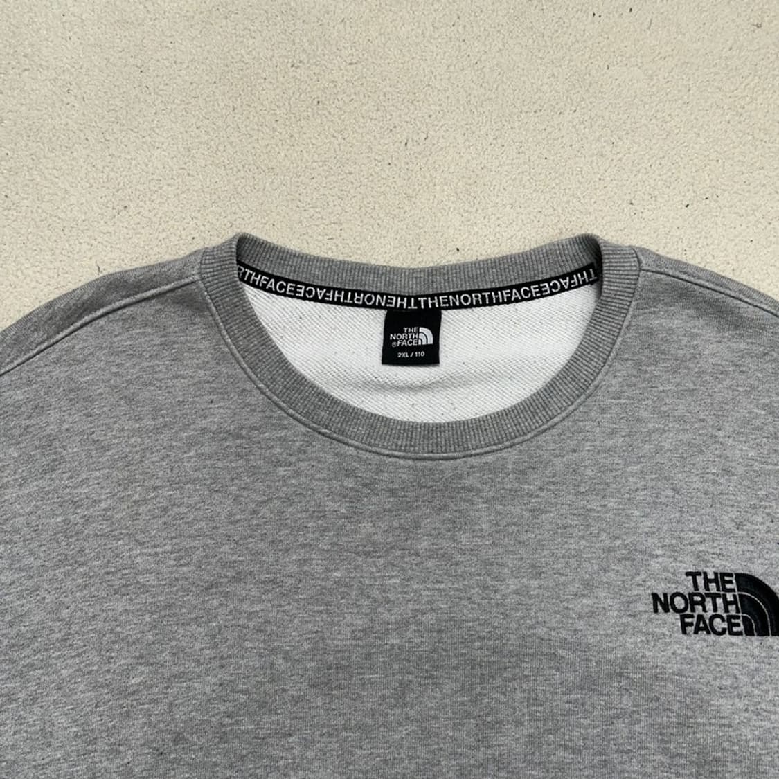 THE NORTH FACE 고 투 스웻셔츠 멜란지 그레이 2XL 상품이미지4