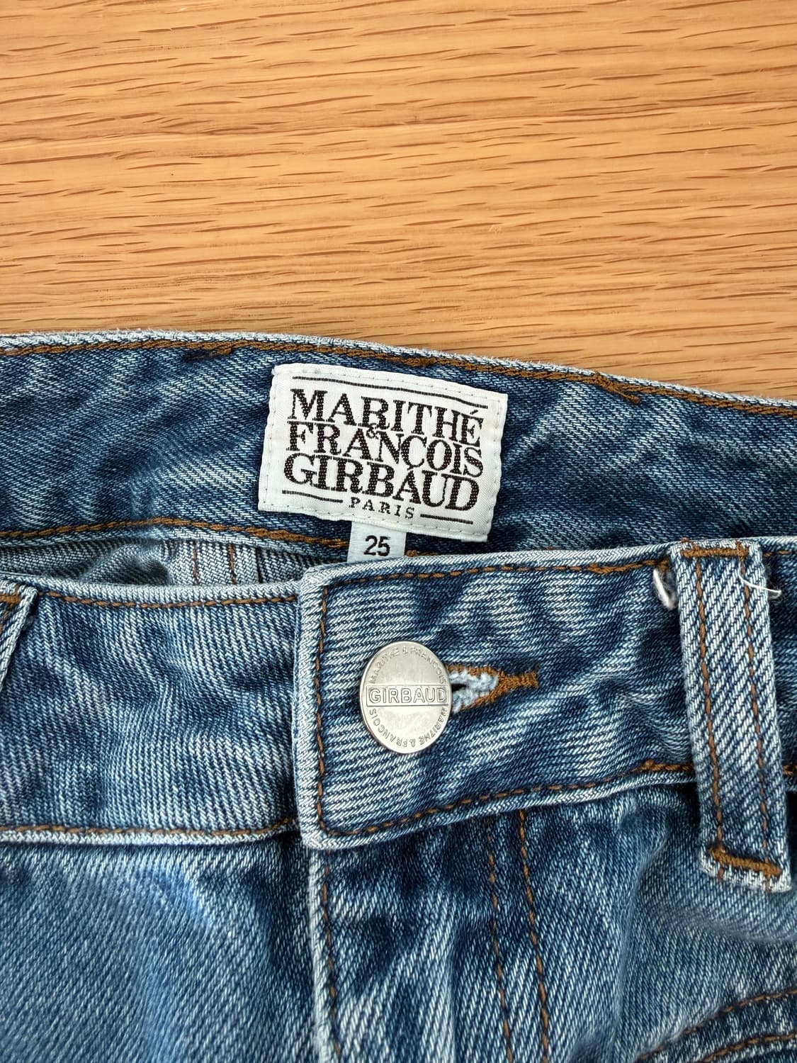 마리떼프랑소와저버(MARITHÉ FRANÇOIS GIRBAUD)데님팬츠 상품이미지8