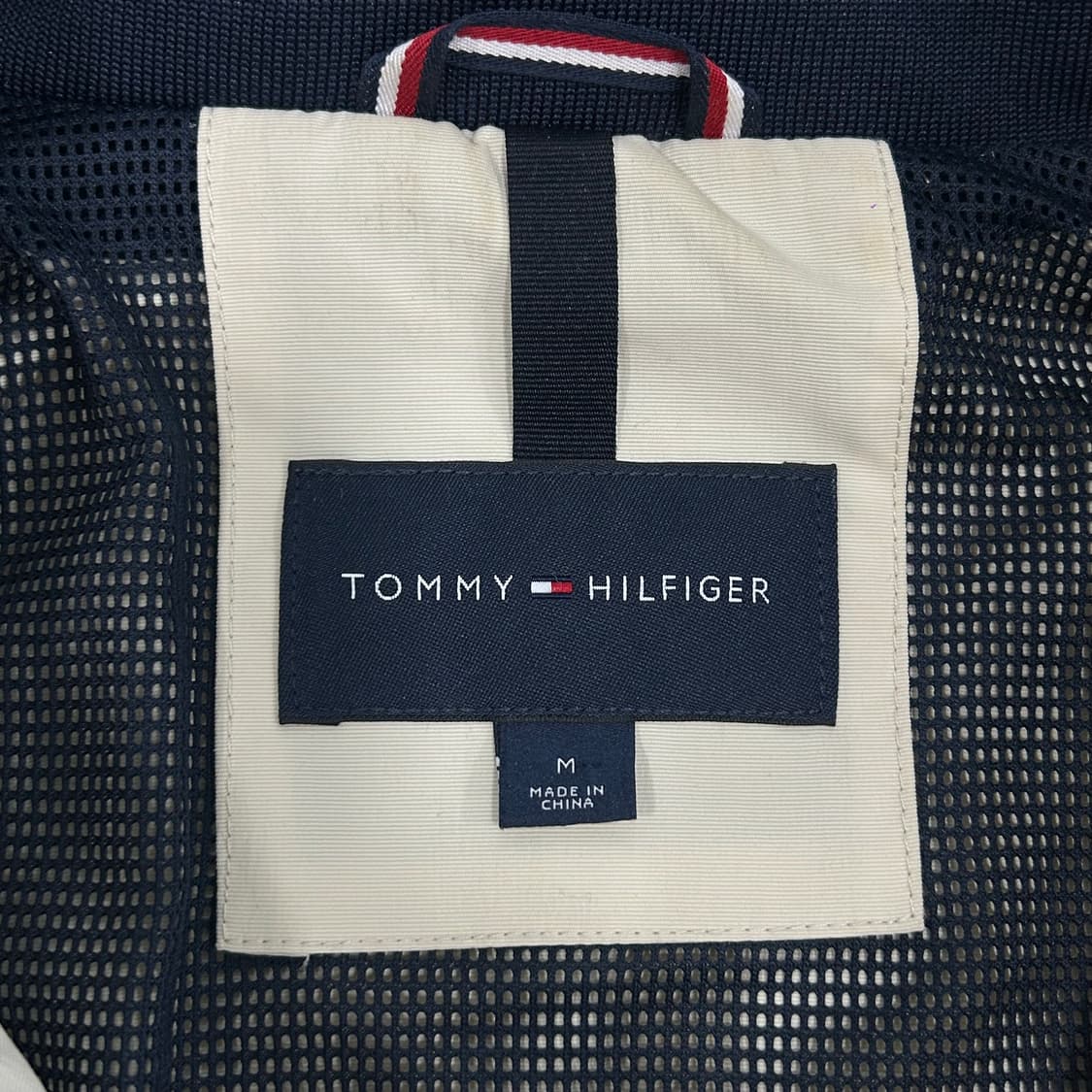 Tommy hilfiger 타미힐피거 사이드&넥 포인트 아이보리 자켓 상품이미지7