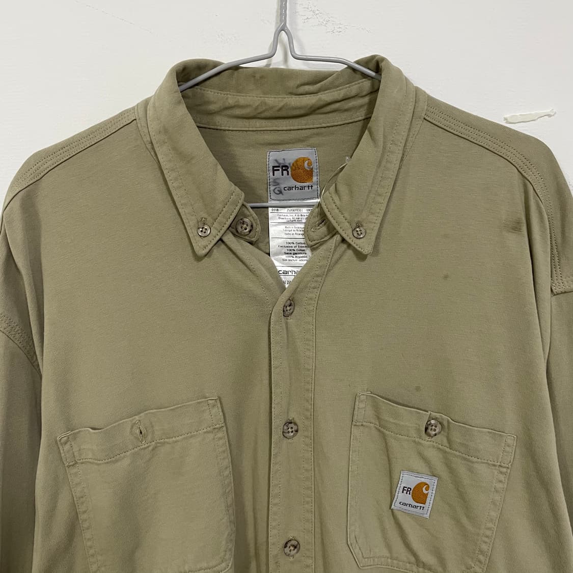 칼하트 FR 라인 셔츠 상품이미지3