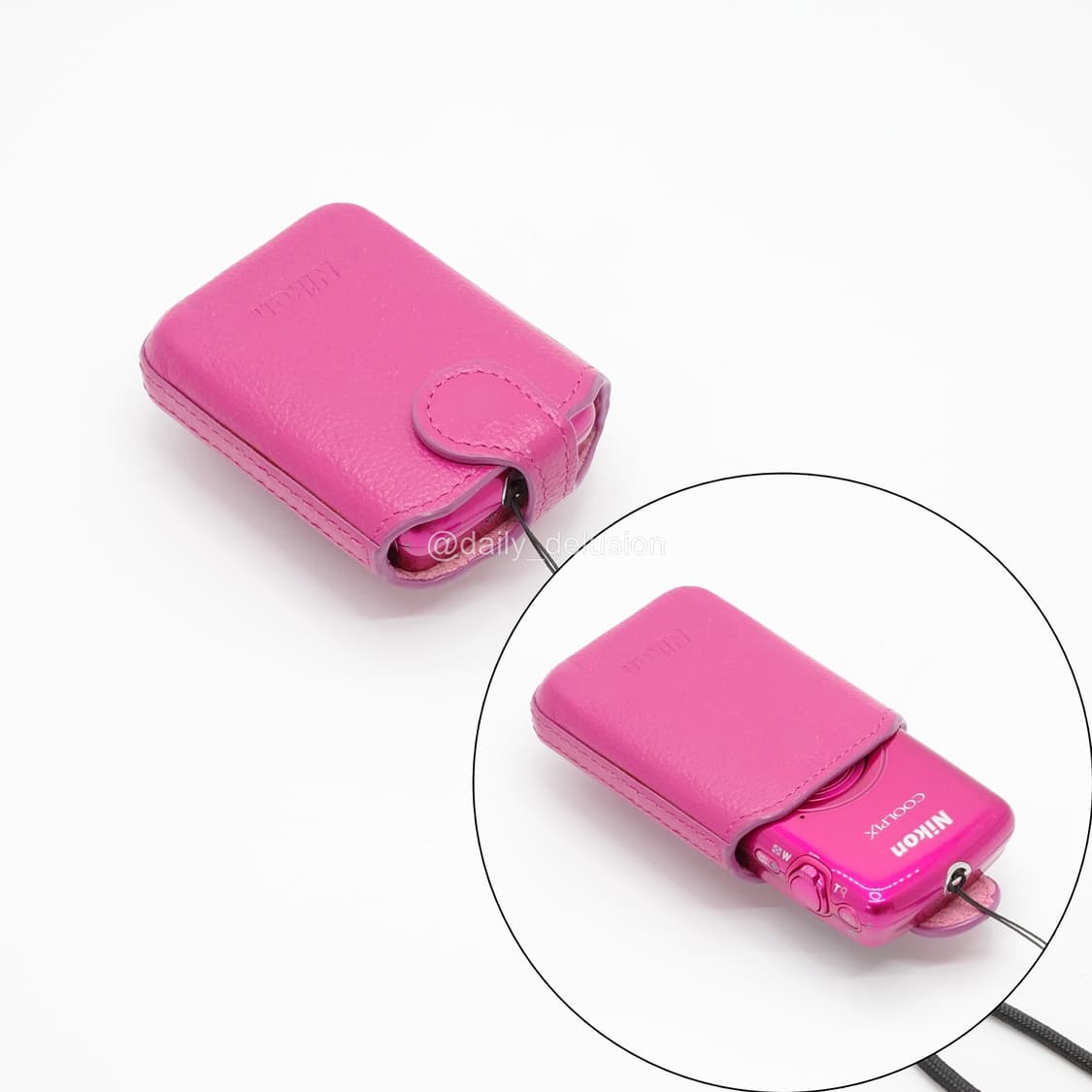 니콘 쿨픽스 S01 가죽케이스 상품이미지2