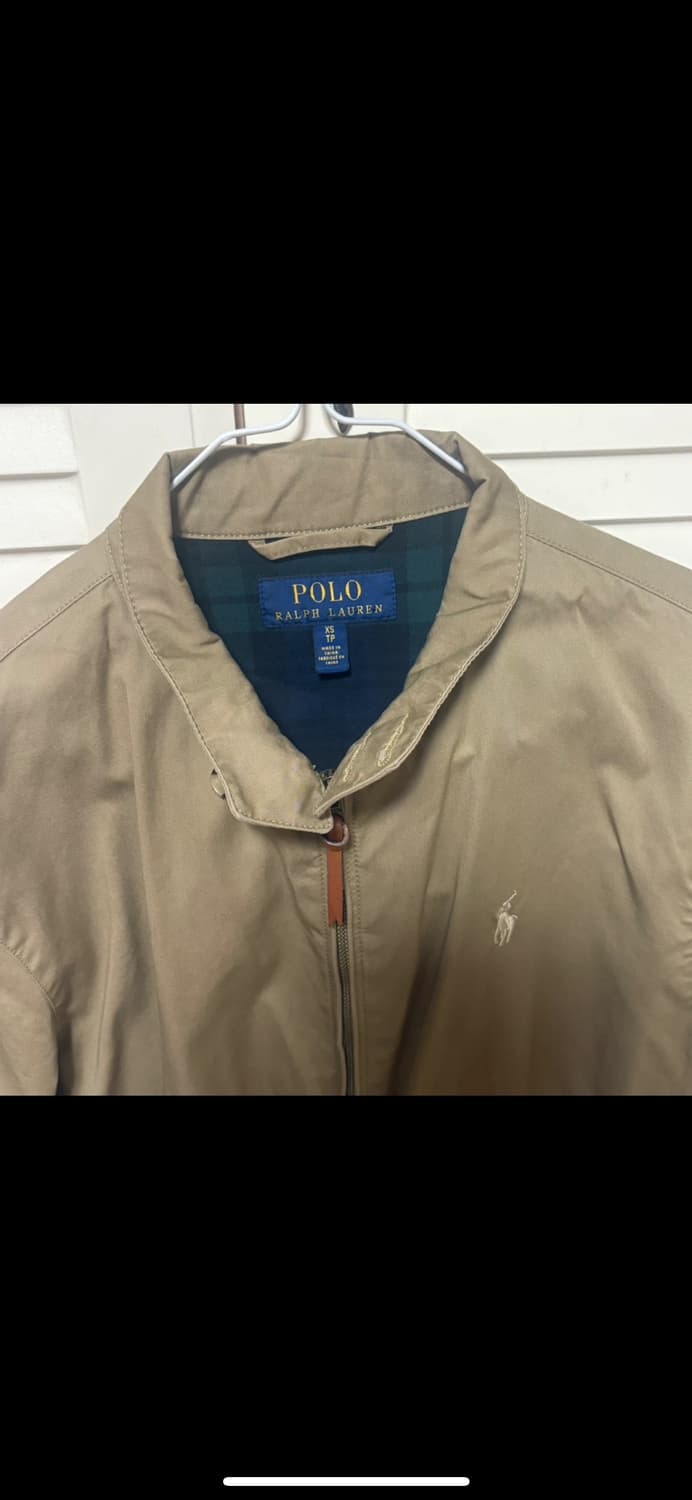 폴로 랄프로렌 봄버 점퍼 우먼 베이지 xs 상품이미지4
