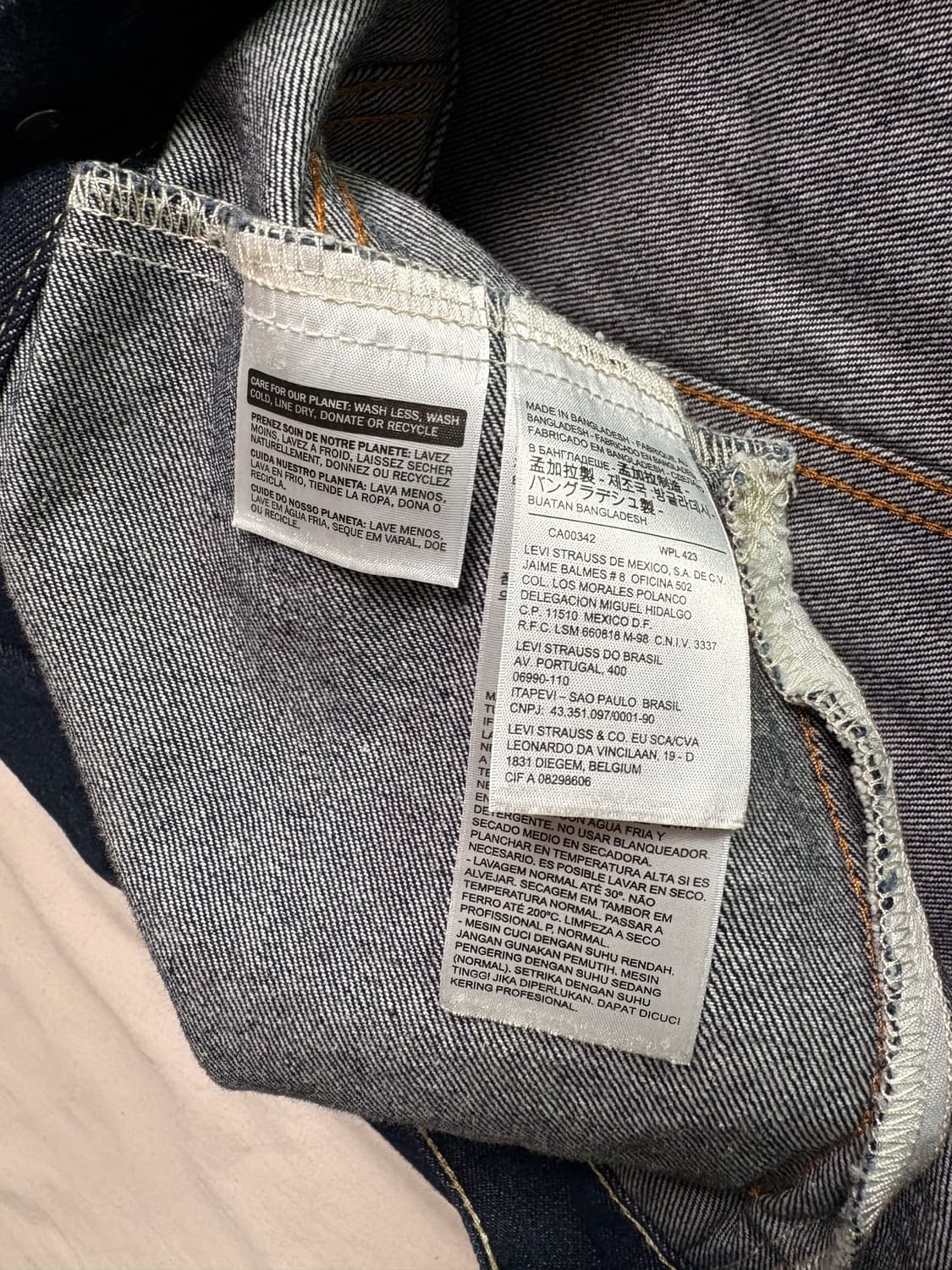 Levis 리바이스 데님 트러커 자켓 L 상품이미지4