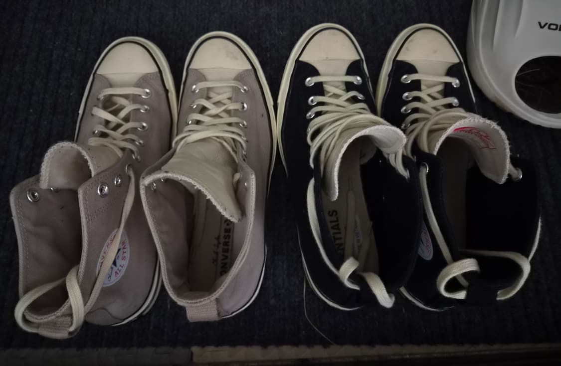 컨버스 x 피어 오브 갓 에센셜 척 70 하이 2족 일괄 상품이미지1