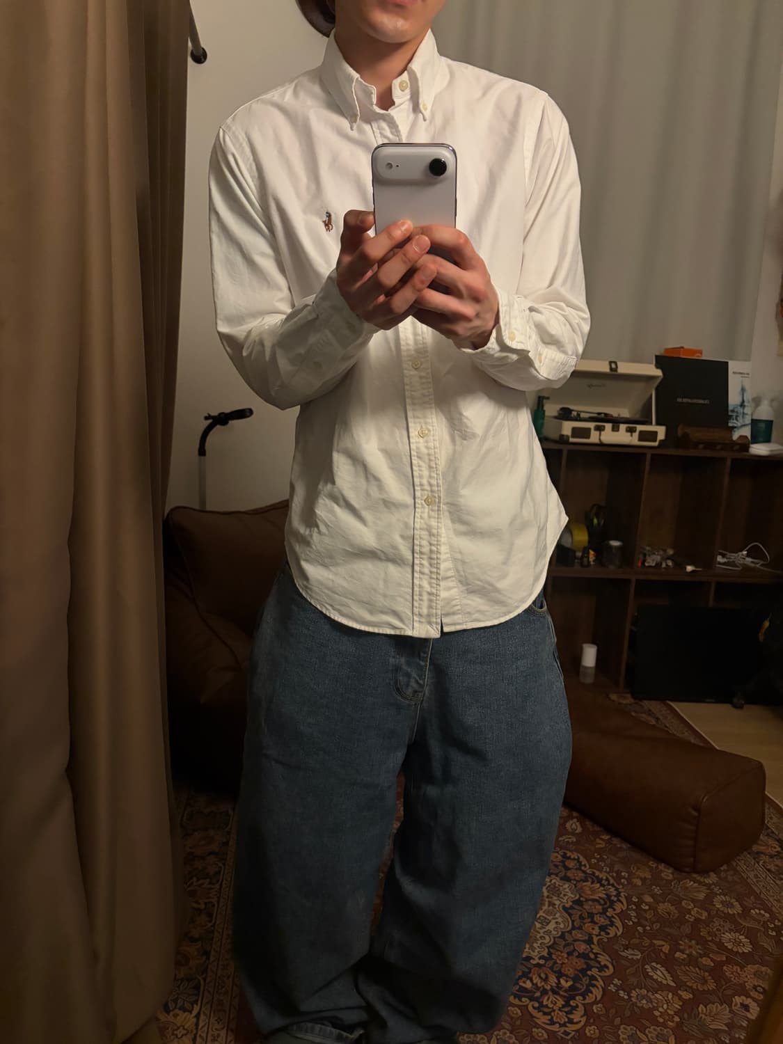 폴로 화이트 옥스퍼드 셔츠  상품이미지1