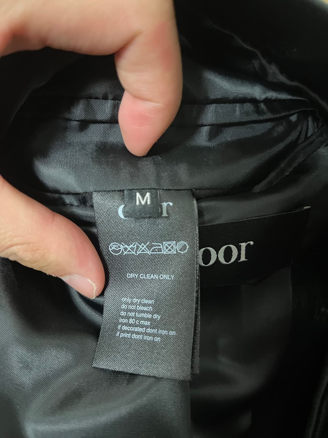 [M] 쿠어 크롭 카우하이드 레더 자켓 상품이미지6