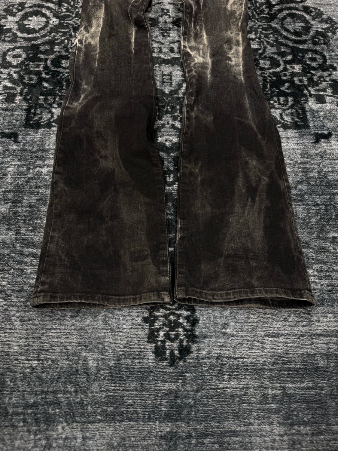 Schlussel 00s archive dark washing boots 상품이미지5