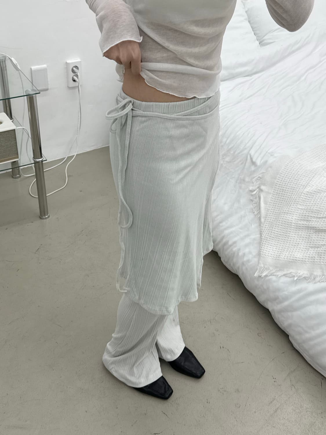 랩스커트 팬츠 상품이미지2