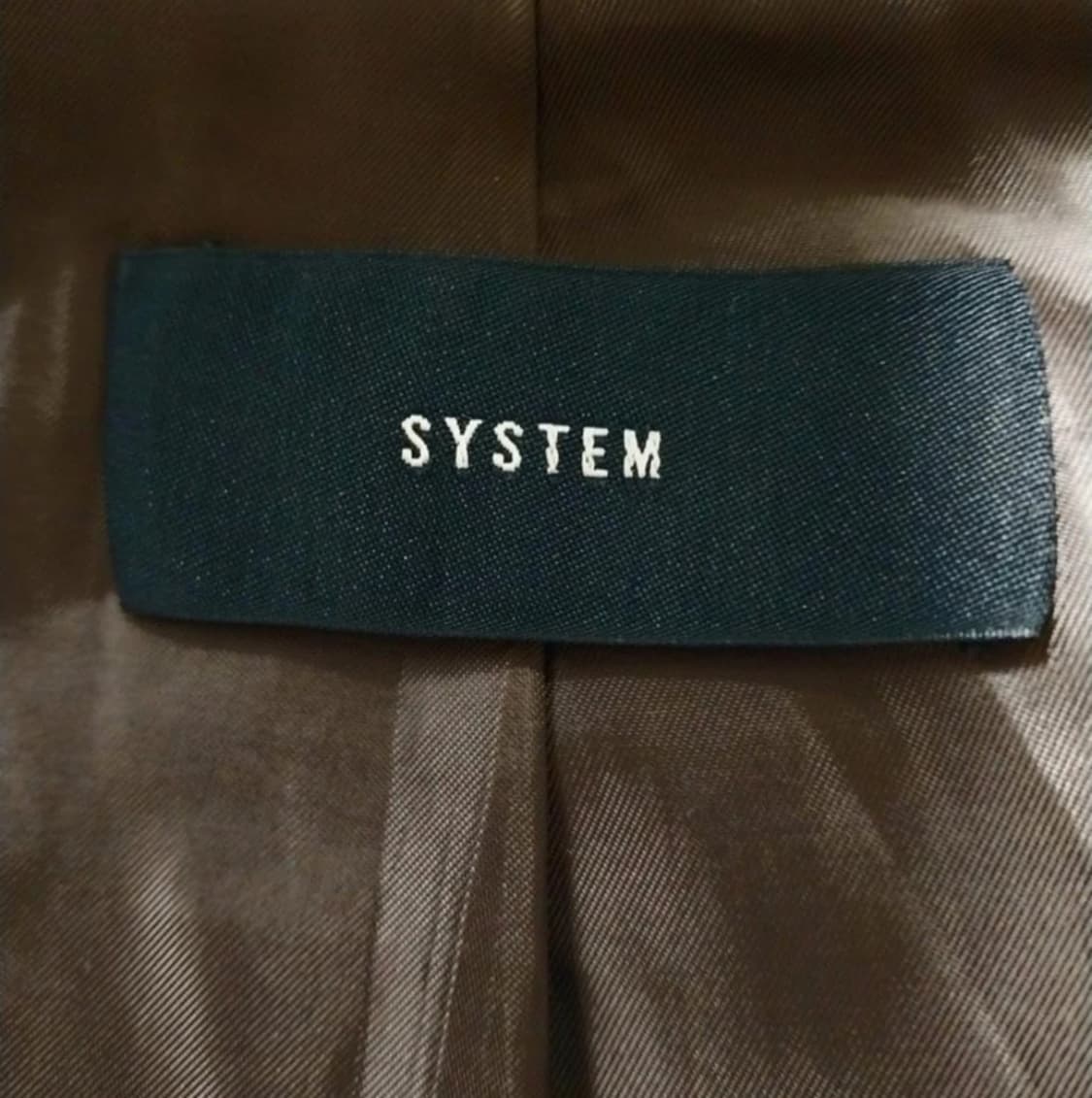 SYSTEM 램스킨 자켓 슬림핏 55 상품이미지5