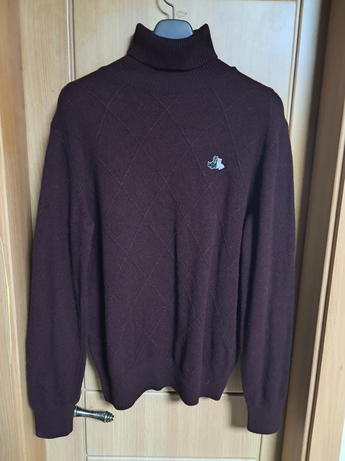 블랙앤화이트 니트티 남성M  상품이미지1