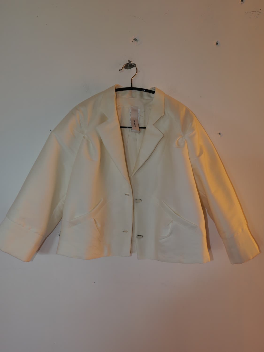 Anne Valérie Hash silk cropped jacket 상품이미지1