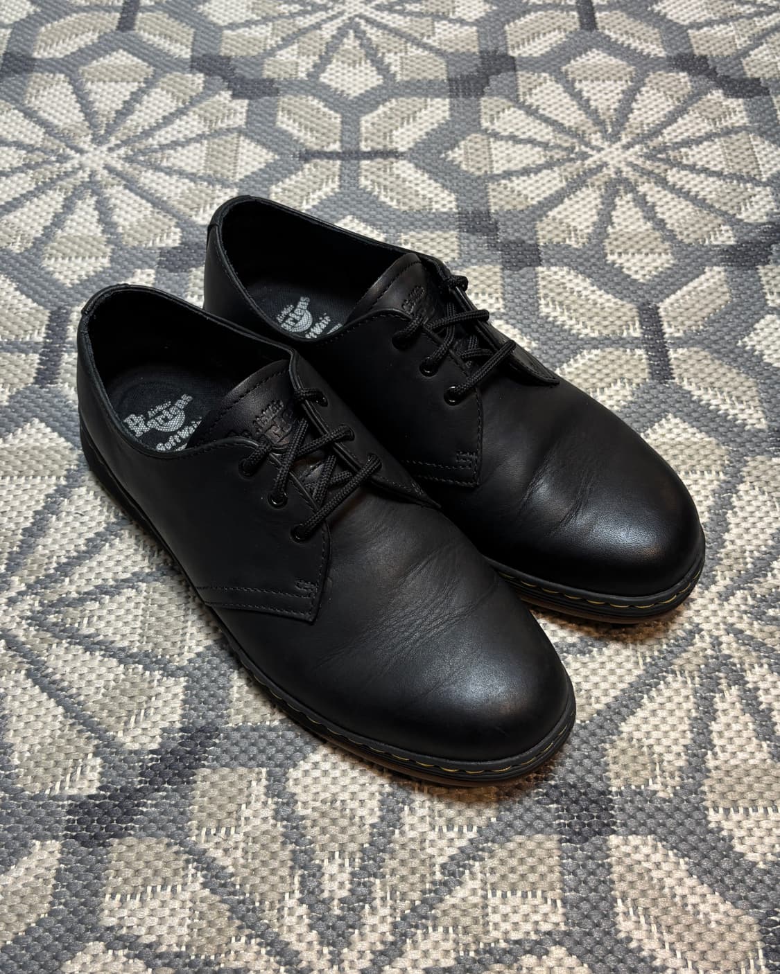 (260) 닥터마틴 카벤디쉬 3홀 더비슈즈 블랙 상품이미지1