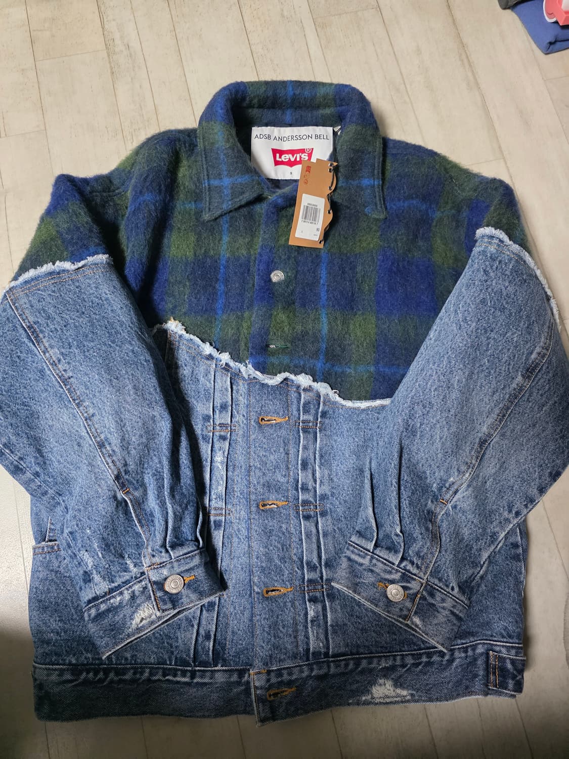 앤더슨벨 리바이스 데님 트러커 자켓 S 상품이미지4