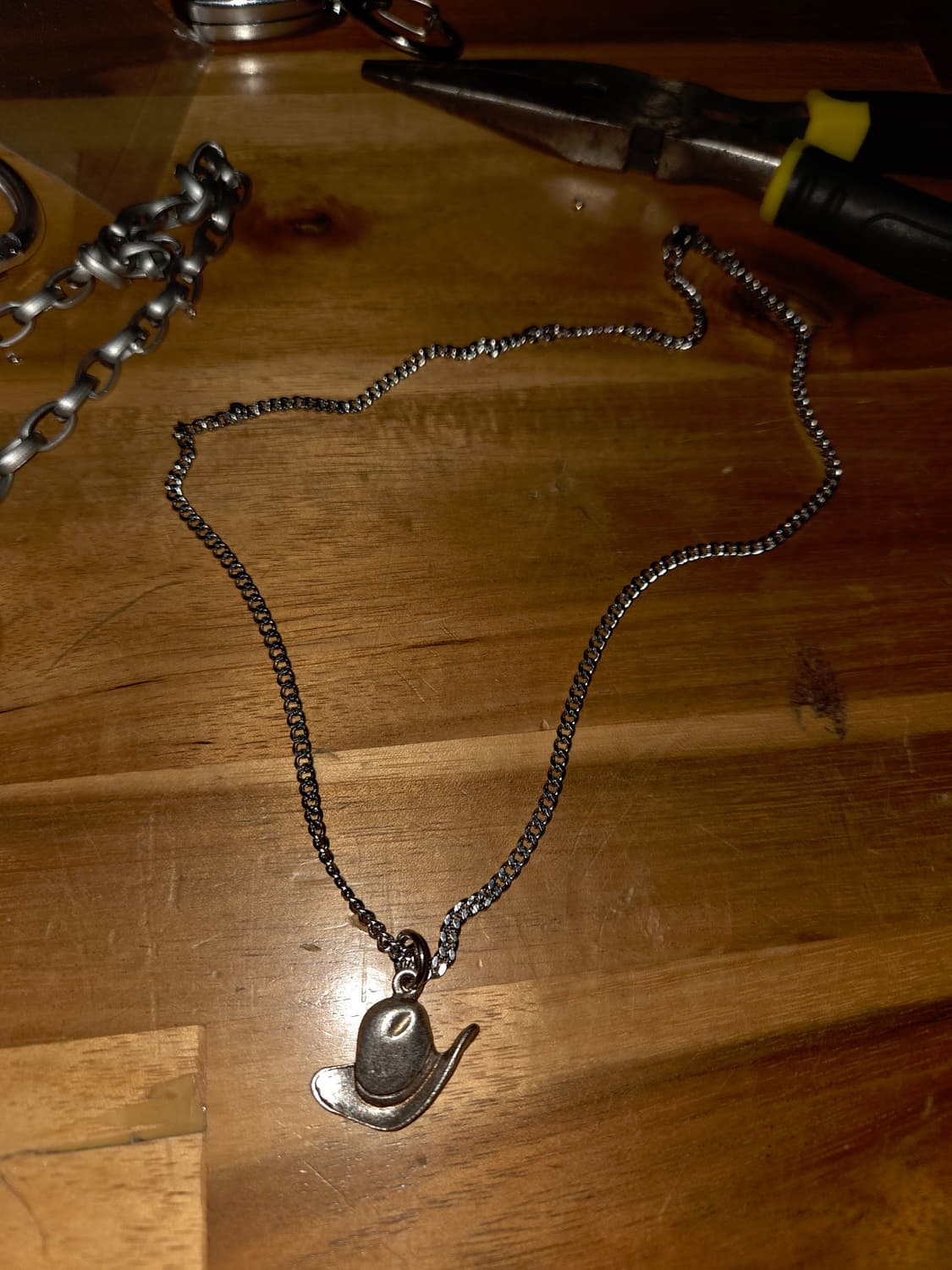 모자 펜던트 목걸이 상품이미지2