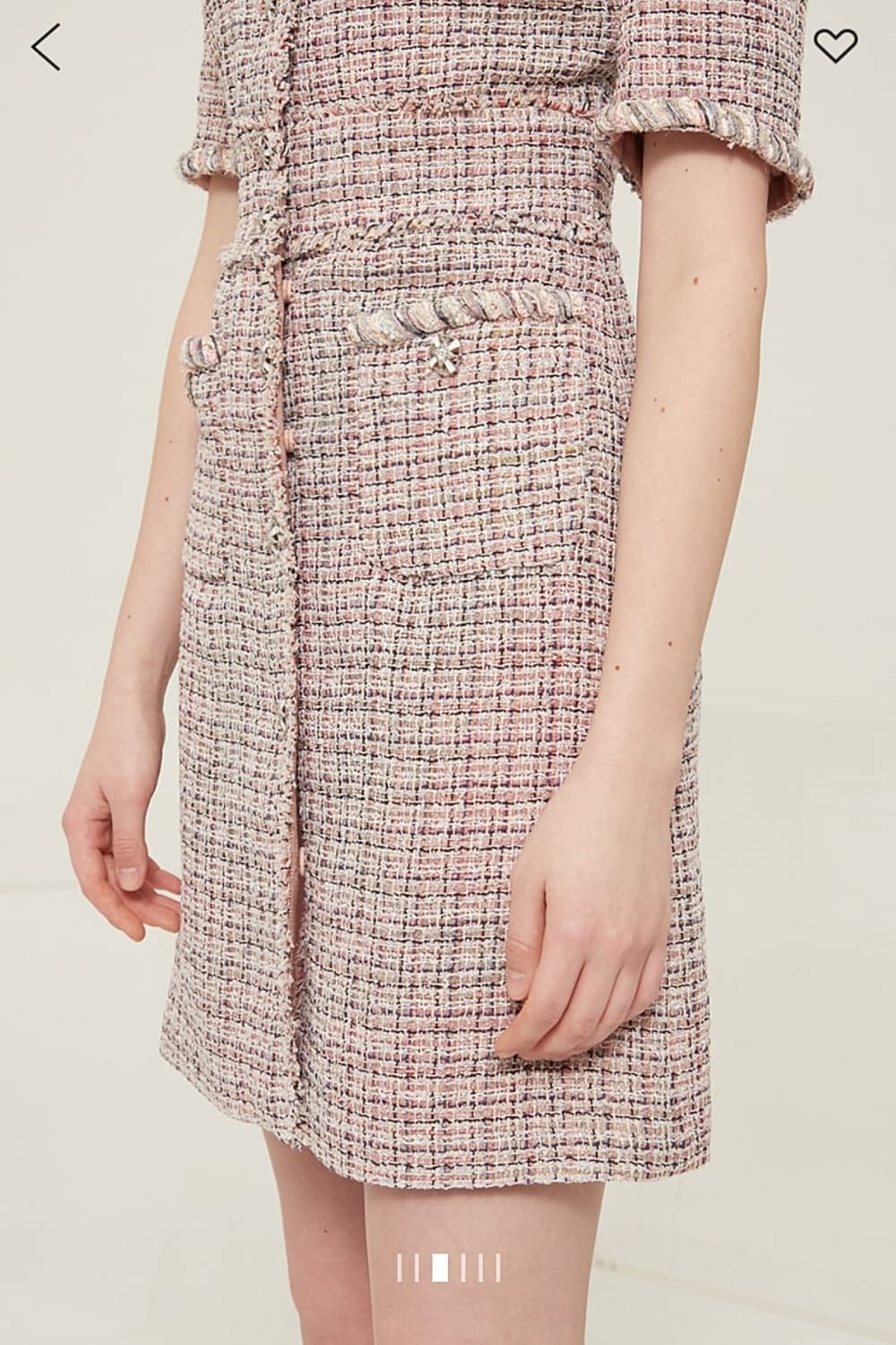 마인 트위드 미니원피스 상품이미지5