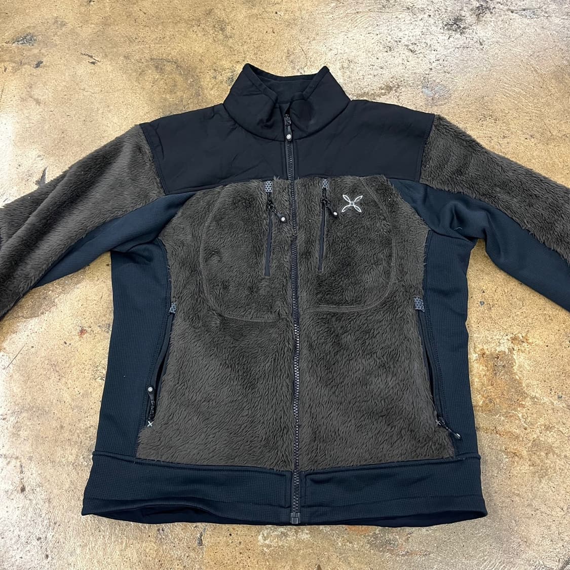 [정품/S] 몬츄라 플리스 자켓 블랙 b14 상품이미지3