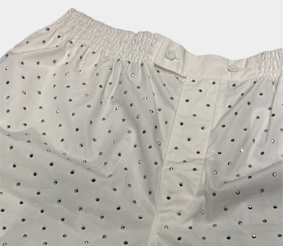 새상품) 프라다 화이트 팬츠 상품이미지3