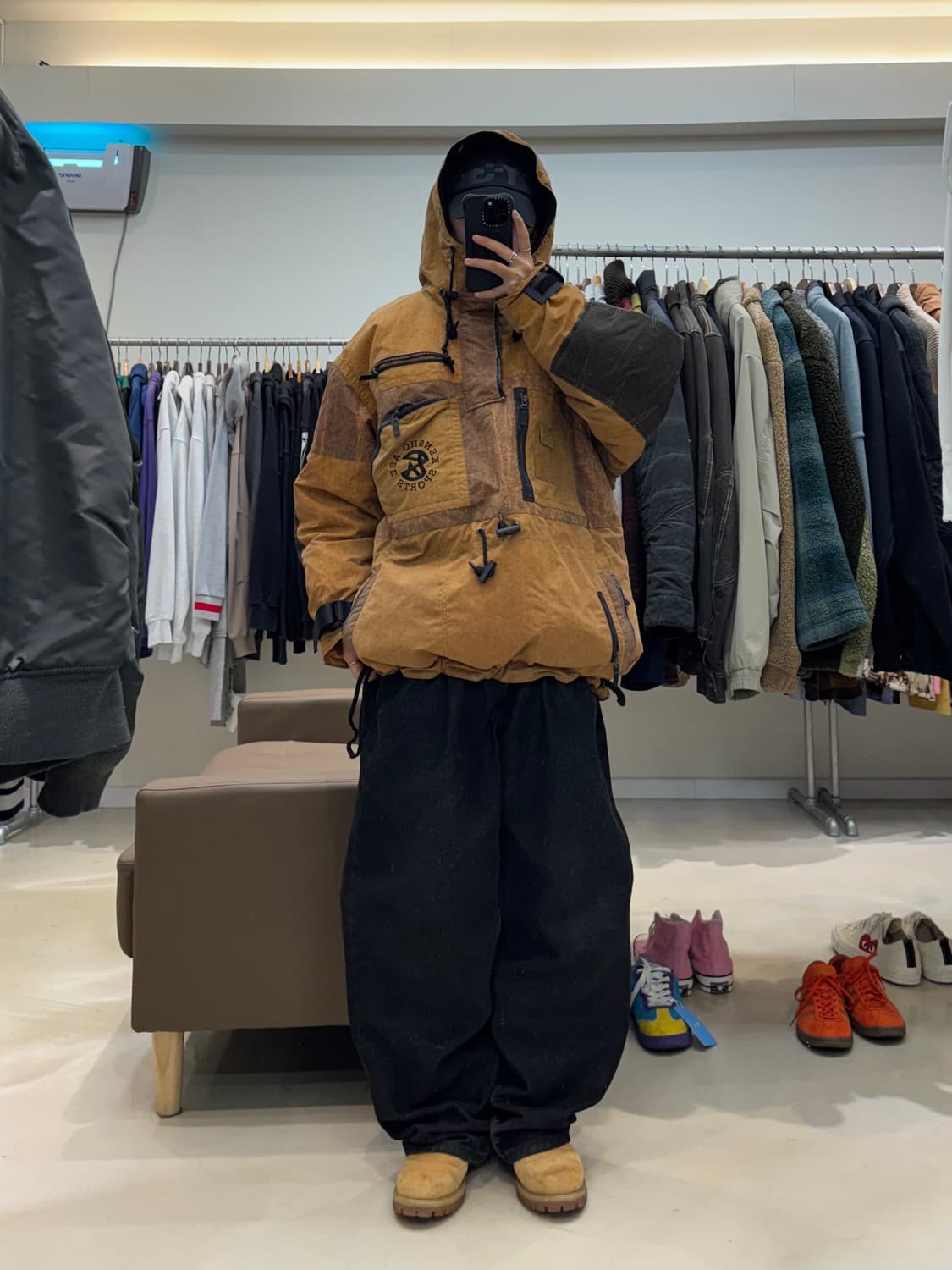 KENSHO ABE homme 스키웨어 아노락 자켓 상품이미지8