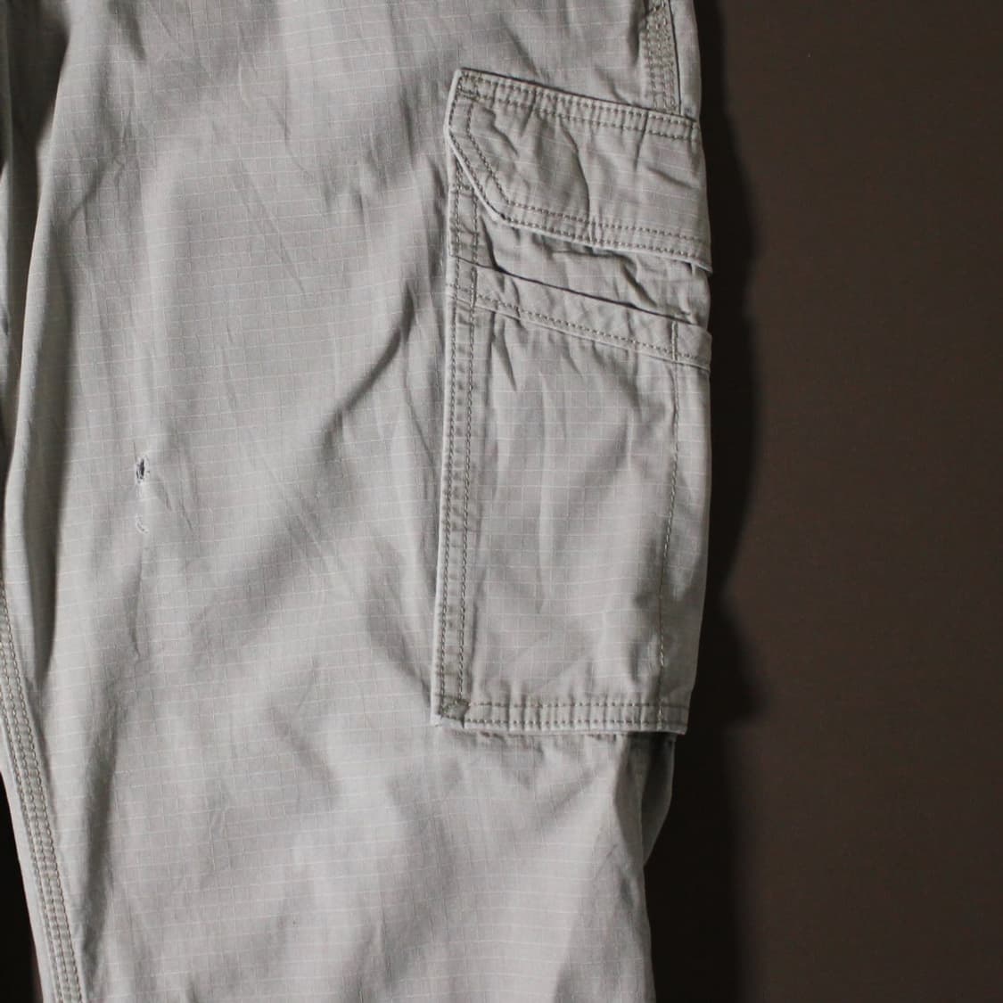 Carhartt 칼하트 101148 라이트그레이 릴렉스드핏 카고 팬츠 상품이미지4