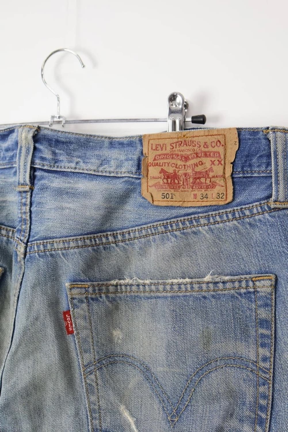 Levis 501 Distressed Denim Pants 상품이미지7