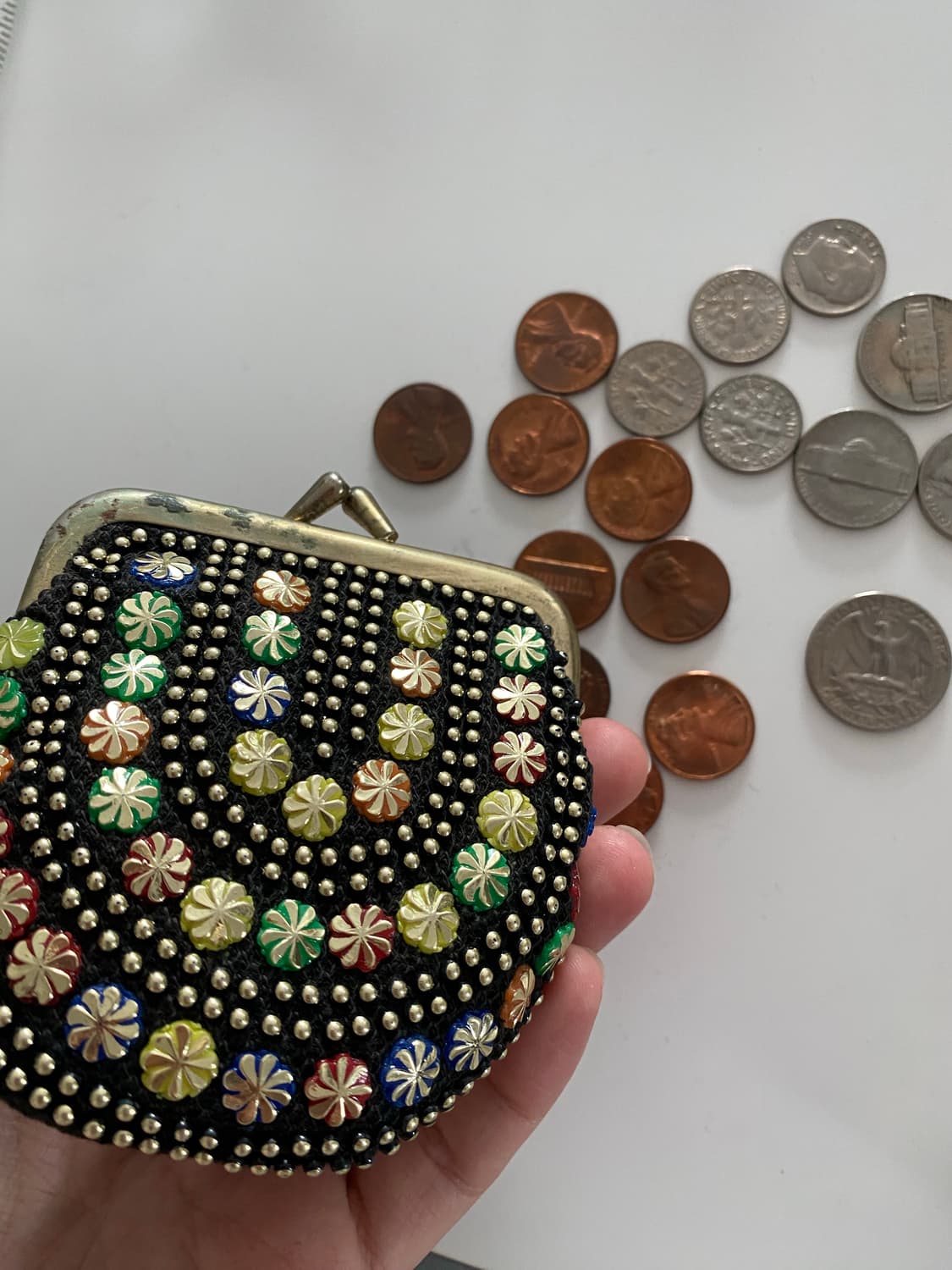 홍콩 빈티지 코인지갑 상품이미지2