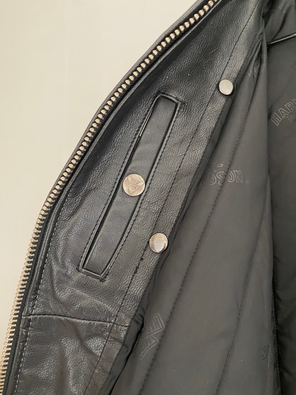 할리데이비슨 레더 라이더 자켓 M 상품이미지7