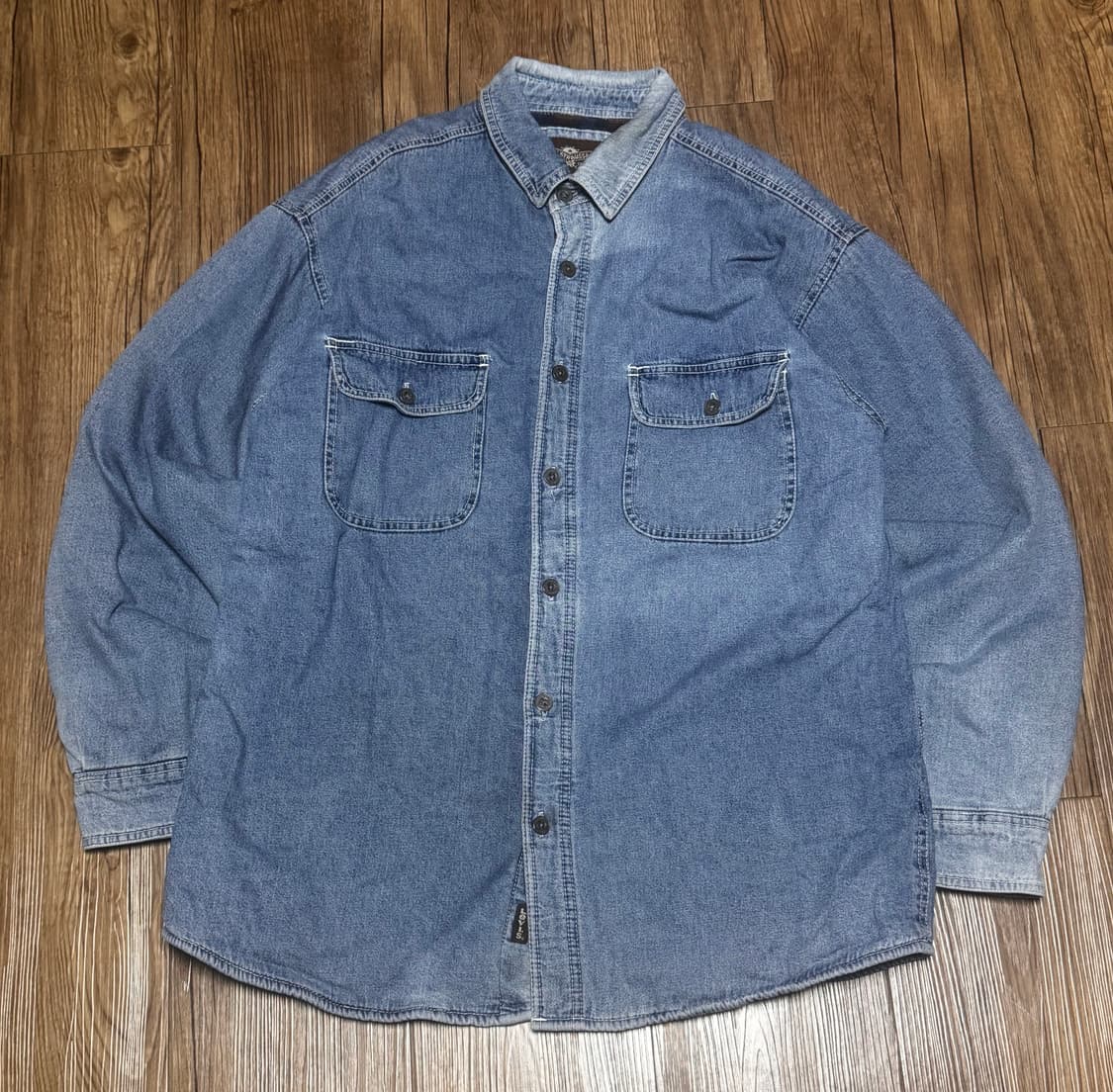 리바이스 00s 안감 플리스 데님 셔츠 자켓 상품이미지2
