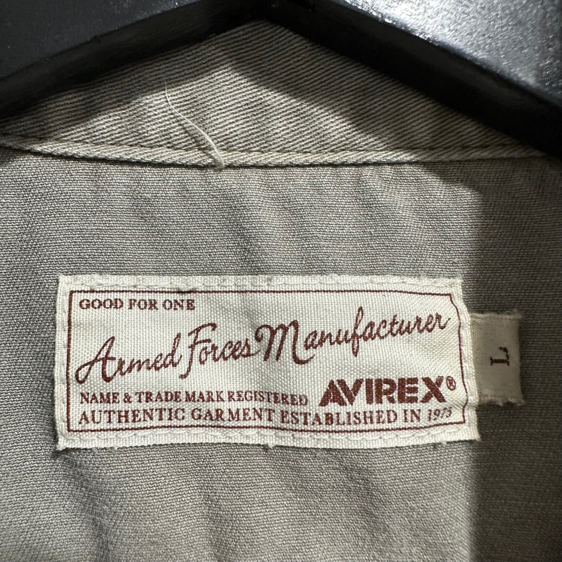 아비렉스 워크 반팔셔츠 상품이미지5