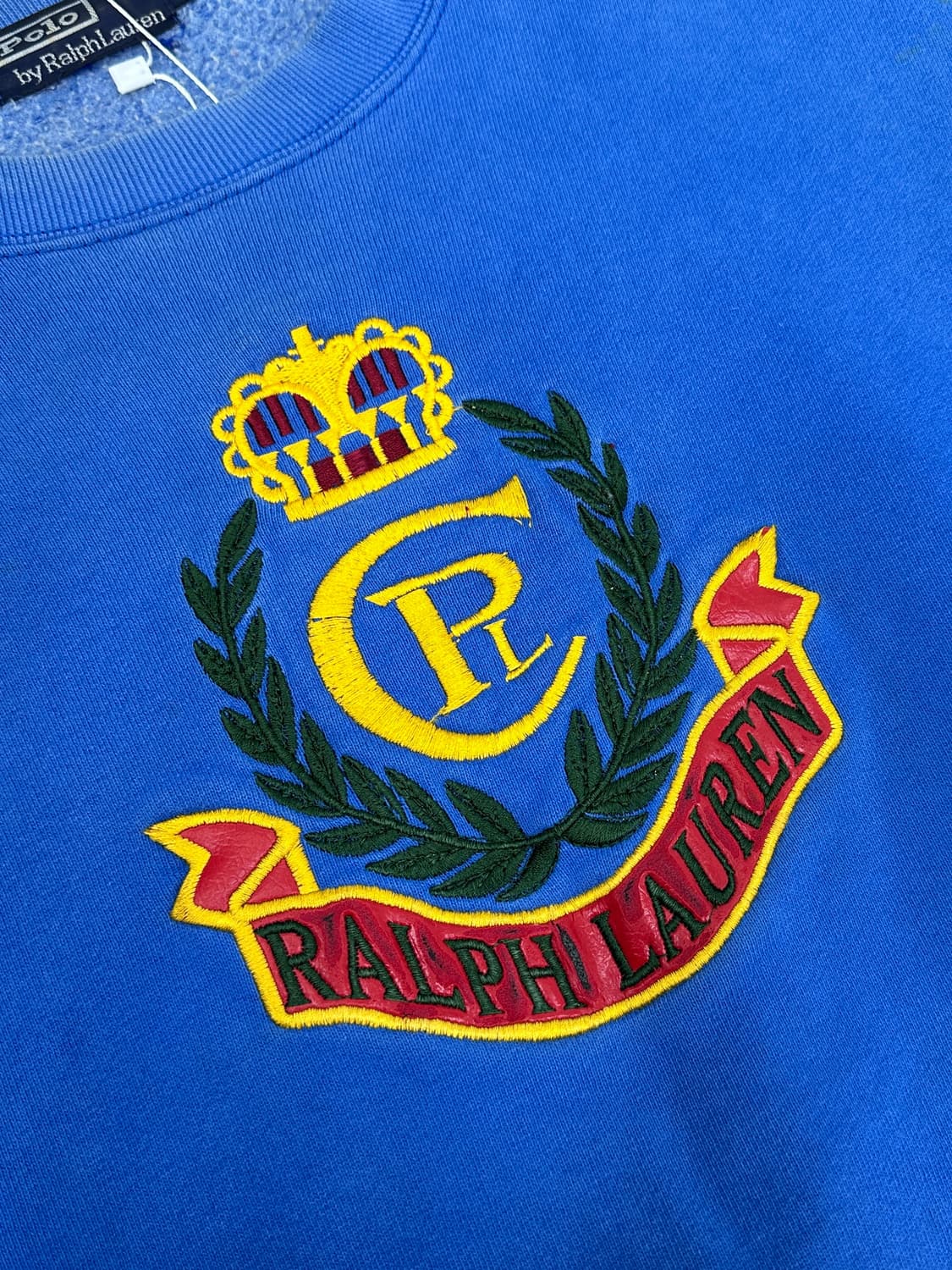  폴로랄프로렌 90's 크라운 크레스트 로고 스웻셔츠 상품이미지5