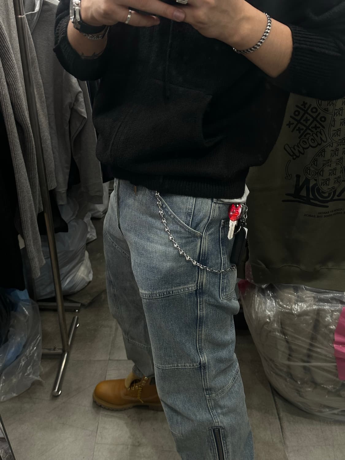 Heart chain - 하트 바지체인 상품이미지4