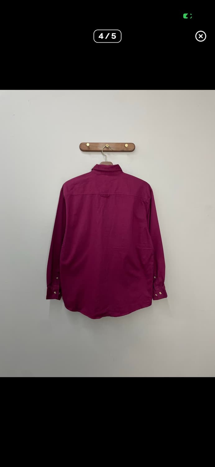 폴로랄프로렌 포니로고 버건디 셔츠  A3542 상품이미지4