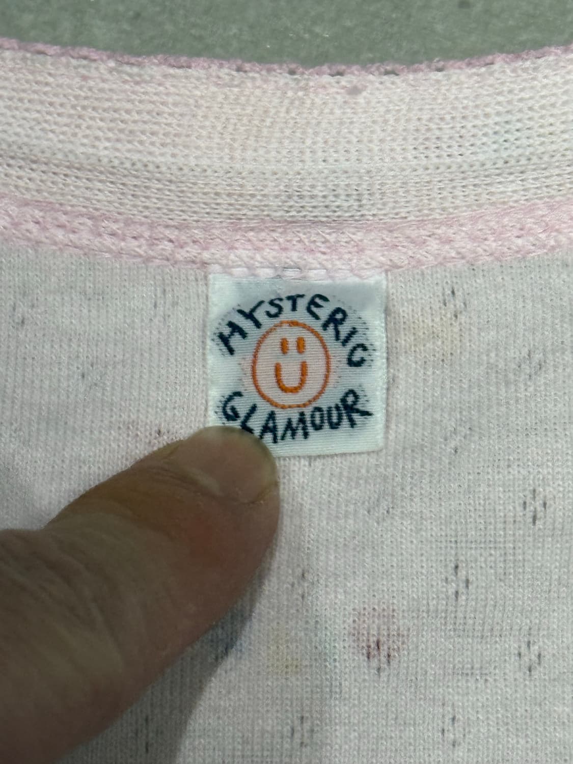 히스테릭 글래머 아카이브 귀여운 패턴 가디건 자켓 상품이미지3