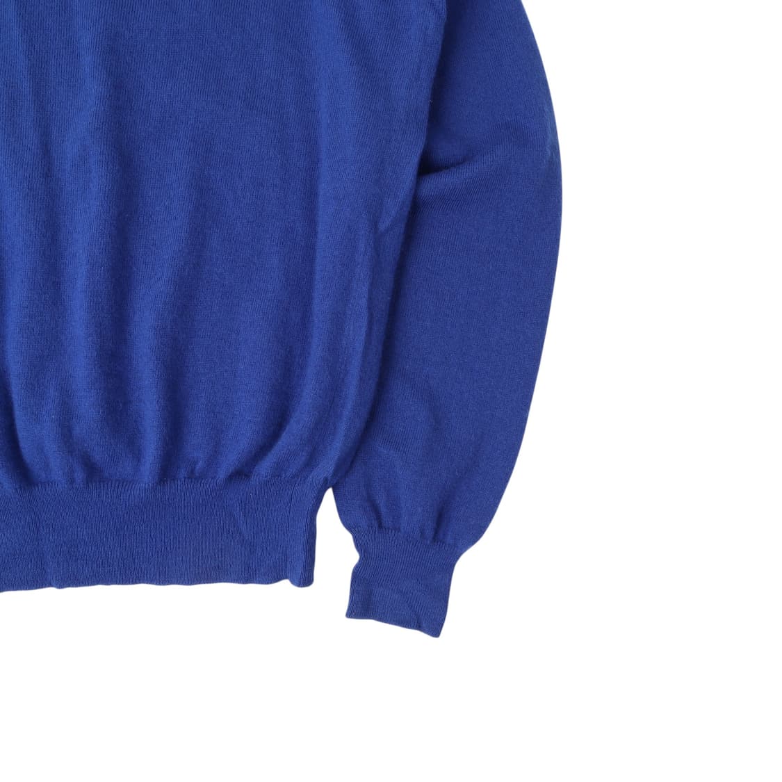 폴로 랄프로렌 블루 메리노 울 브이넥 니트 상품이미지7
