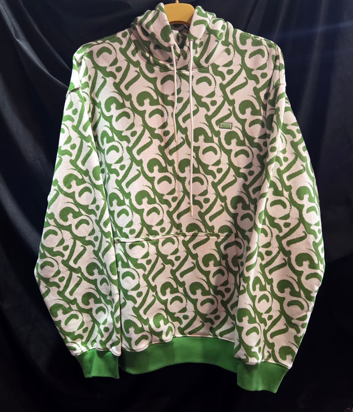 골스튜디오 에센셜 박스로고 후드티 상품이미지1