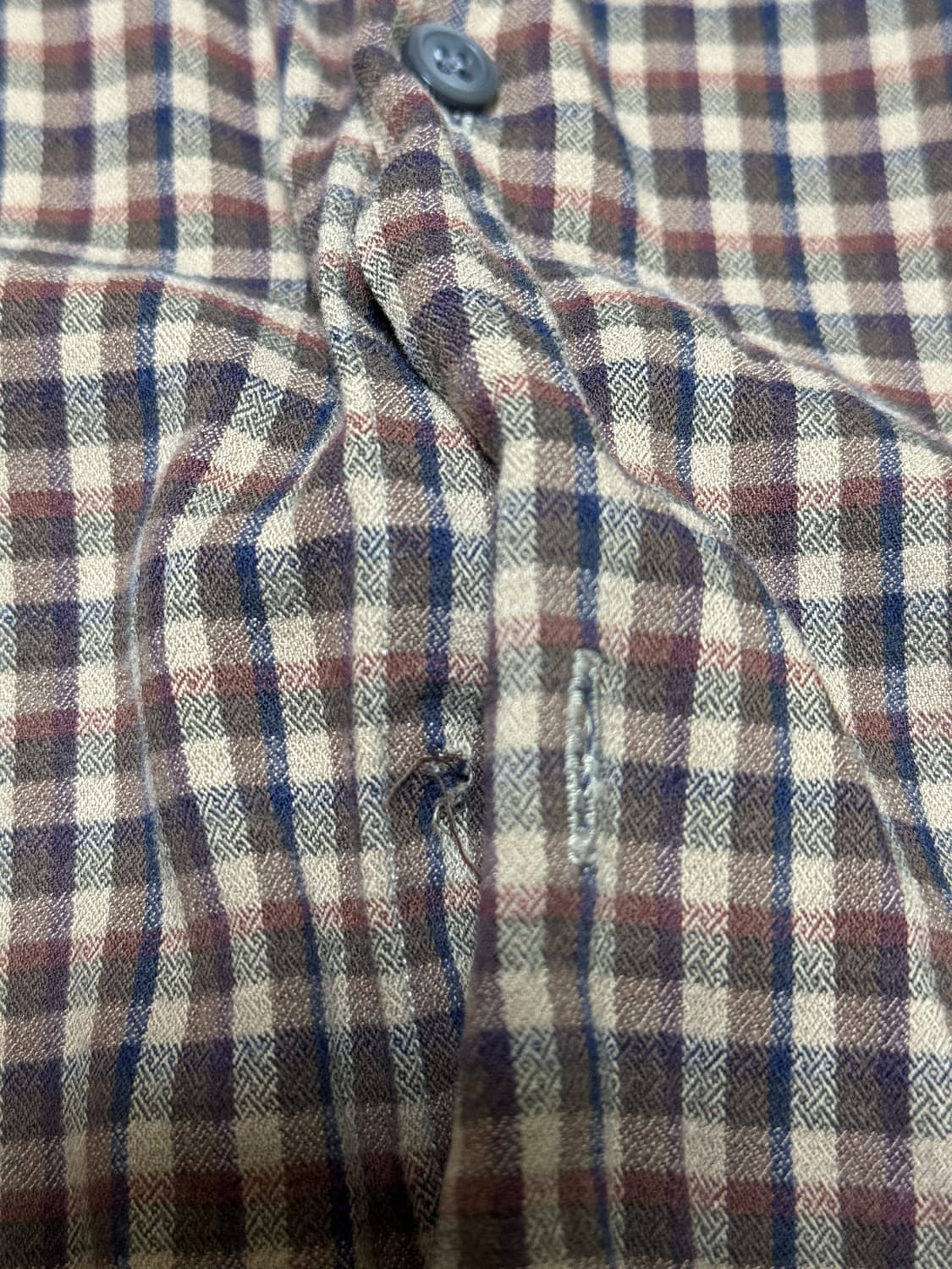 노티카(Nautica) 빈티지 클래식 체크 셔츠 상품이미지3