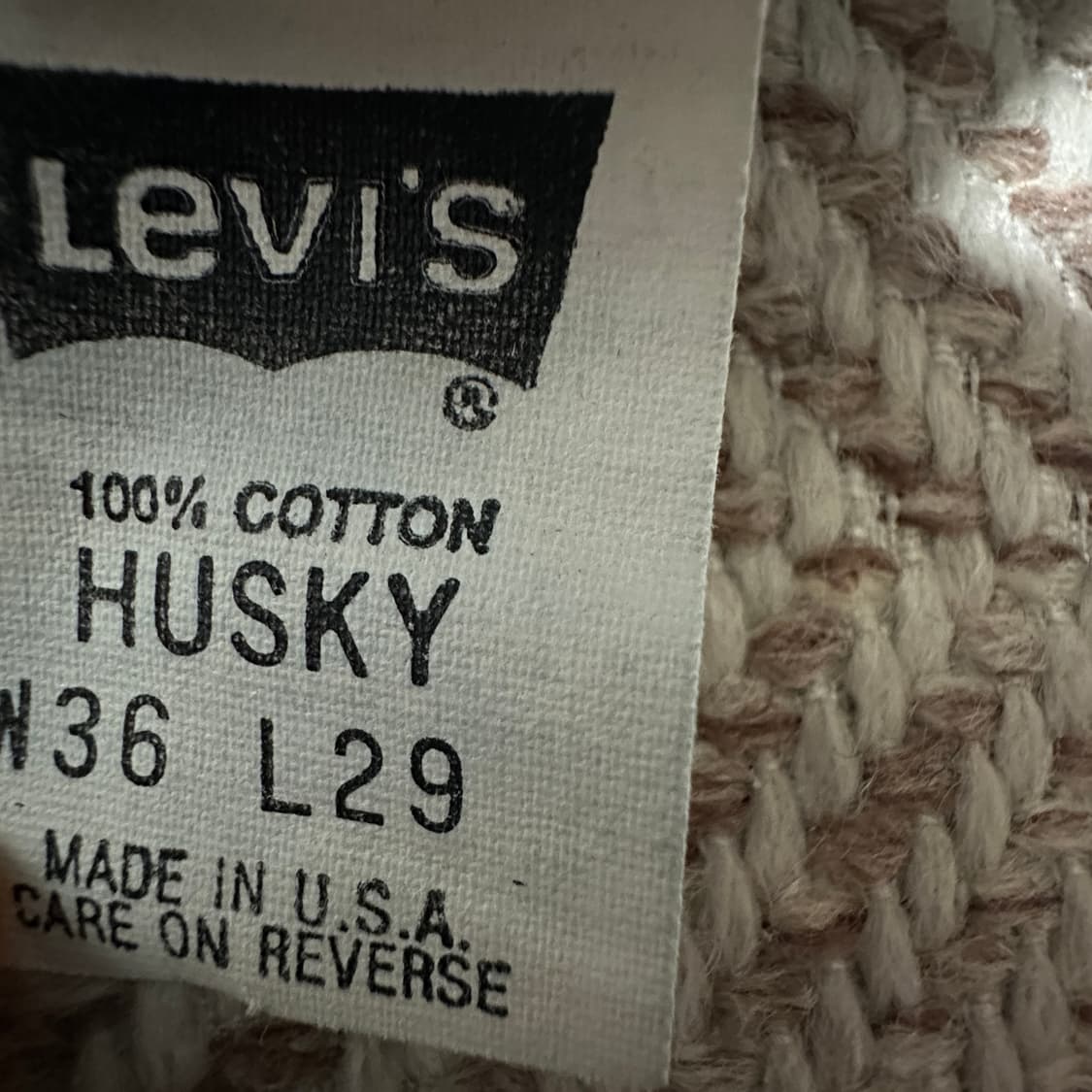 LEVI'S 550 90's usa made orangetab jeans 상품이미지6