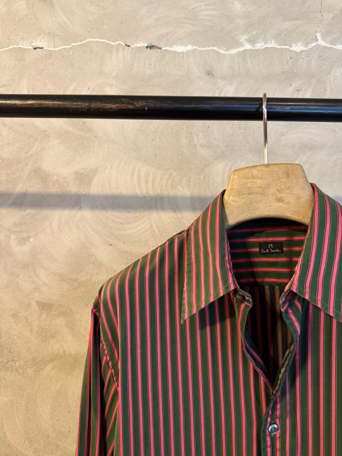 폴스미스 스트라이프 셔츠 슬림100 상품이미지2